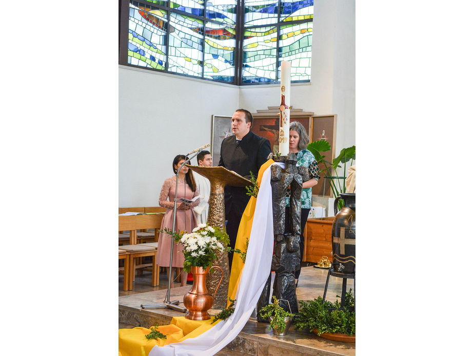 Feier der 1. Heiligen Kommunion in Sankt Maria (Foto: Michael Bohl)